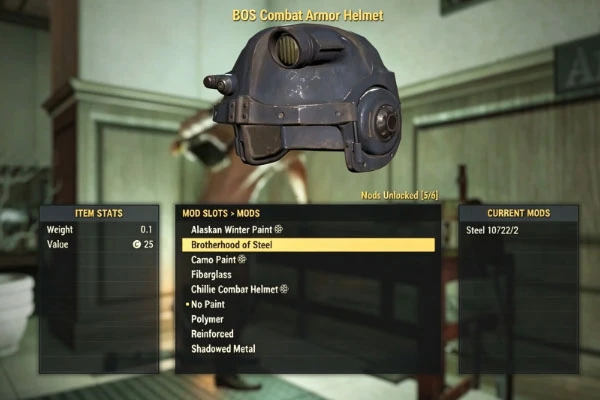 BOS Combat Armor Helmet