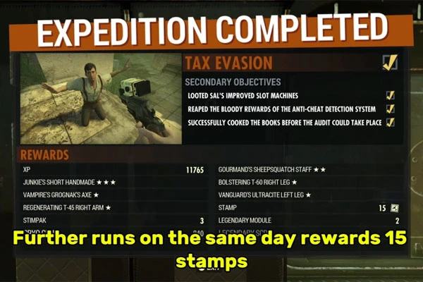 EXPEDITION COMPLETED