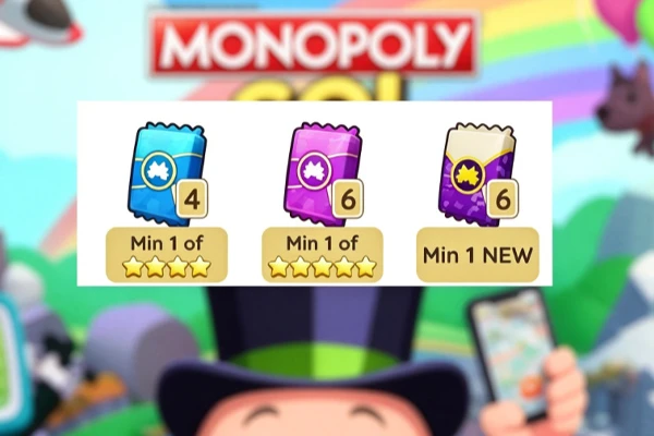 How Many Tiers of Sticker Packs Are There in Monopoly GO