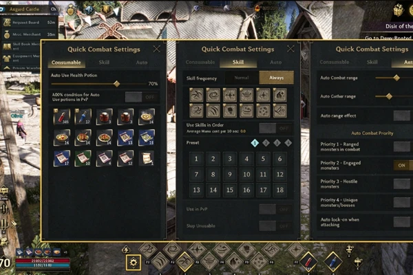 How to Adjust Auto-Play Settings in Legend of Ymir