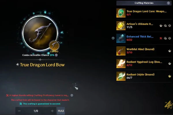 True Dragon Lord Bow