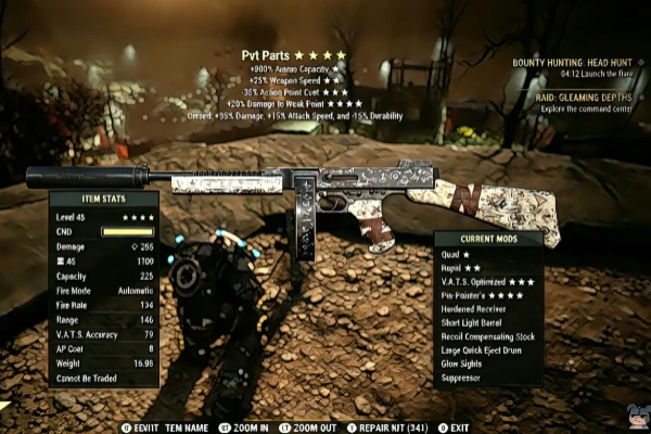 Weapon Showcase