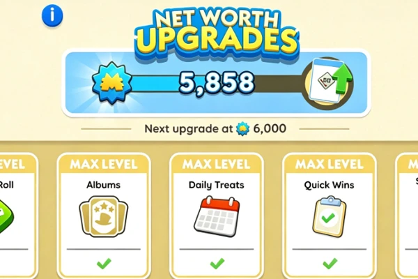What Does Net Worth Actually Do in Monopoly GO