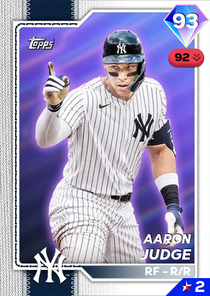 Aaron Judge/93/RF/Yankees/Live