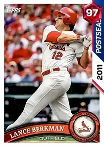 Lance Berkman/97/RF/Cardinals/Postseason