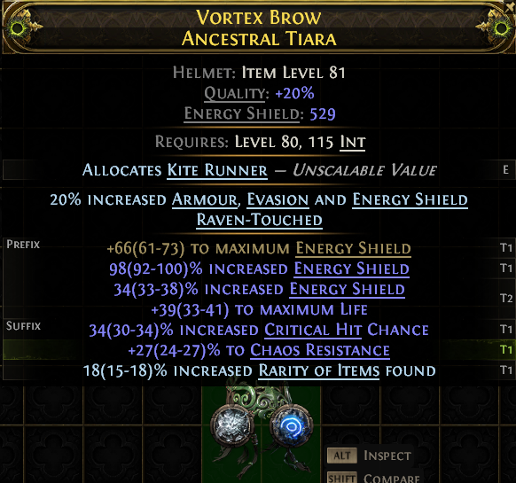 VORTEX BROW ANCESTRAL TIARA #39423663