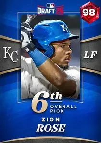 Zion Rose/98/LF/Royals/2026 Draft