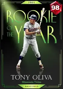 Tony Oliva/98/RF/Twins/Awards