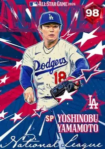 Yoshinobu Yamamoto/98/SP/Dodgers/2026 All-Star