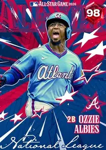 Ozzie Albies/98/2B/Braves/2026 All-Star