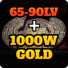 [Temple Pack] 65-90 leveling+10M gold [Buy 3 + 1 Free]