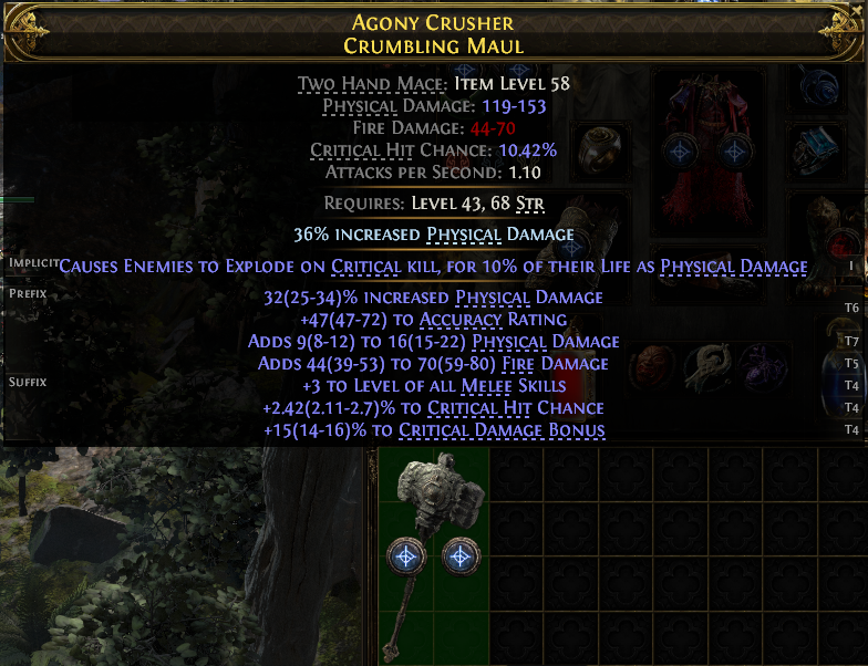 Agony Crusher Crumbling Maul#591873