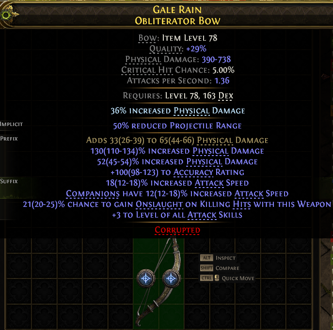Gale Rain Obliterator Bow#620795