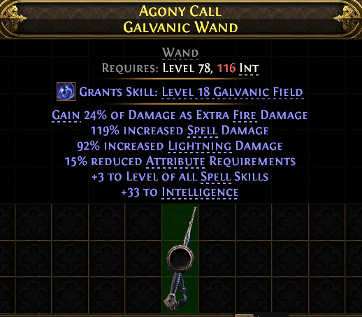 Agony Call Galvanic Wand#575283