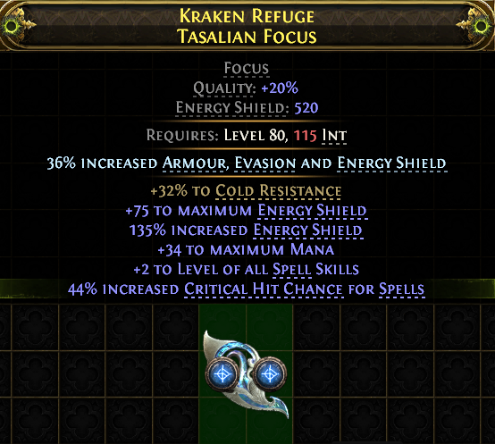 Kraken Refuge Tasalian Focus#205784