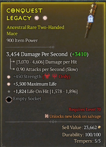 CONQUEST LEGACY#961538