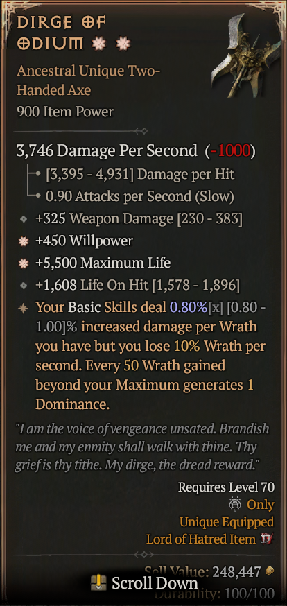 DIRGE OF ODIUM#736805