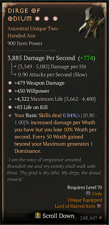 DIRGE OF ODIUM#425741