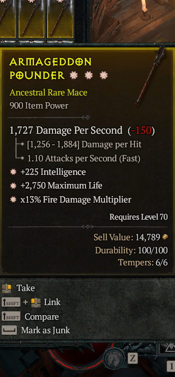 ARMAGEDDON POUNDER#802684