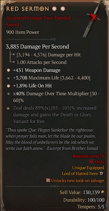 RED SERMON#807475