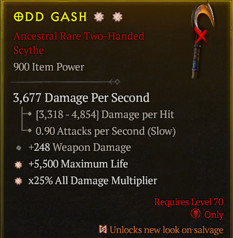 ODD GASH#484579
