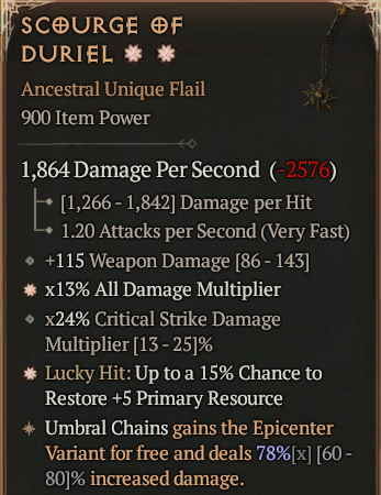 SCOURGE OF DURIEL#173172