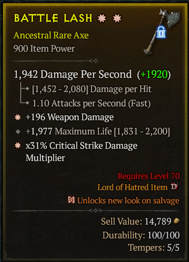 BATTLE LASH#261162