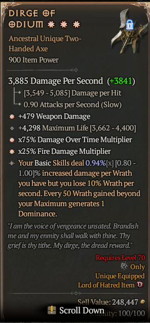 DIRGE OF ODIUM#821744