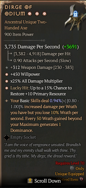DIRGE OF ODIUM#873014