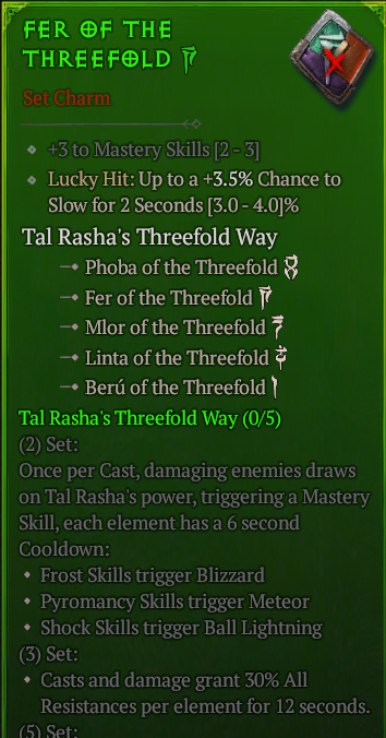 FER OF THE THREEFOLD#140032