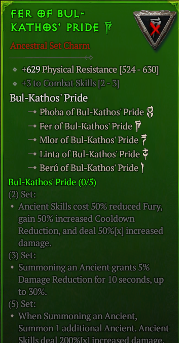 FER OF BULE KATHOS' PRIDE#160132