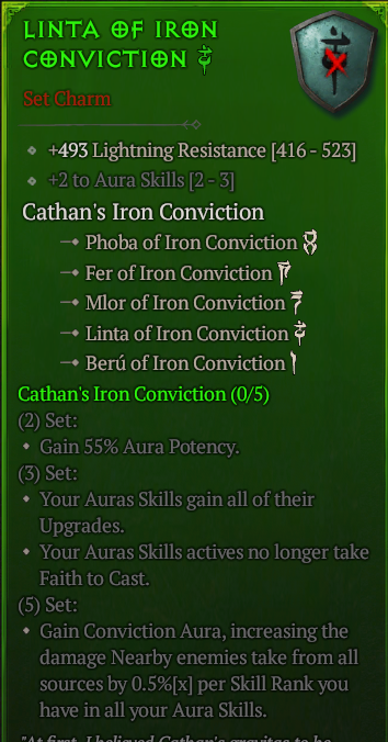 LINTA OF IRON CONVICTION#973436