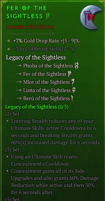 FER OF THE SIGHTLESS#608129