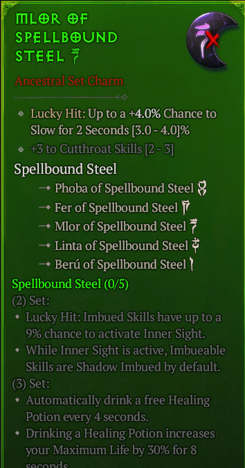 MLOR OF SPELLBOUND STEEL#915953