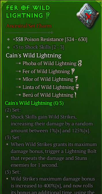 FER OF WILD LIGHTNING#656272