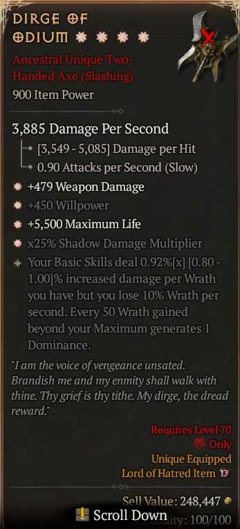 DIRGE OF ODIUME#695179