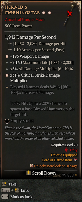 HERALD'S MORNINGSTAR#436242