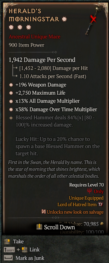 HERALD'S MORNINGSTAR#261216