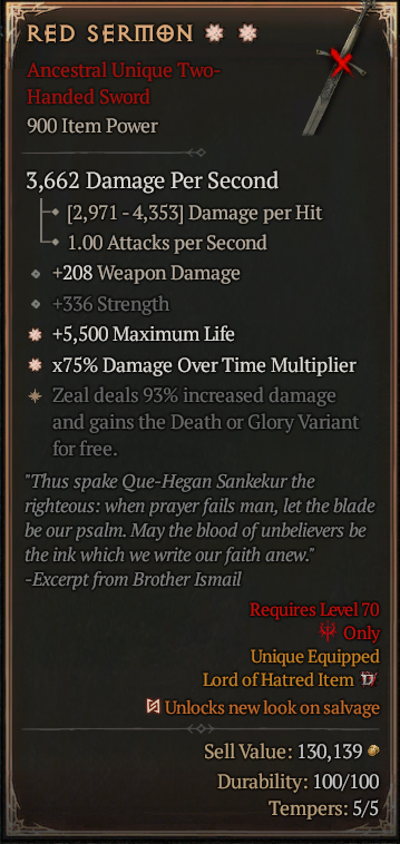 RED SERMON#183386