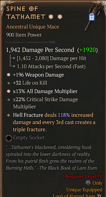 Spine Of Tathamet#251393