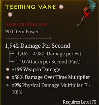 Teeming Vane#107394