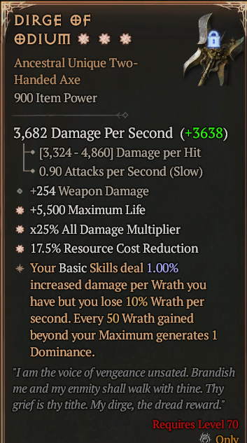 Dirge Of Odiium#64497