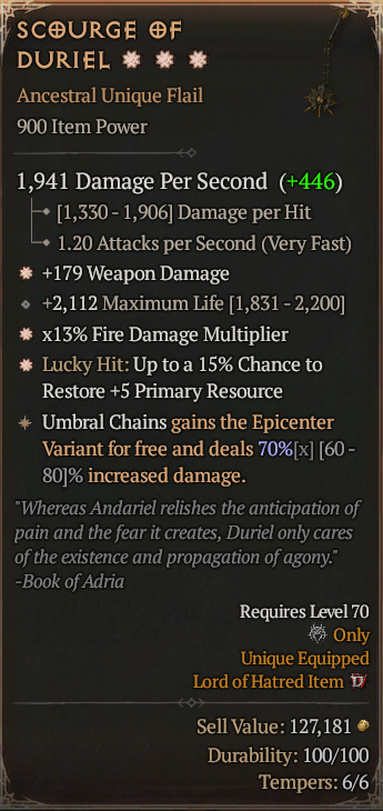 Scourge Of Duriel#627945