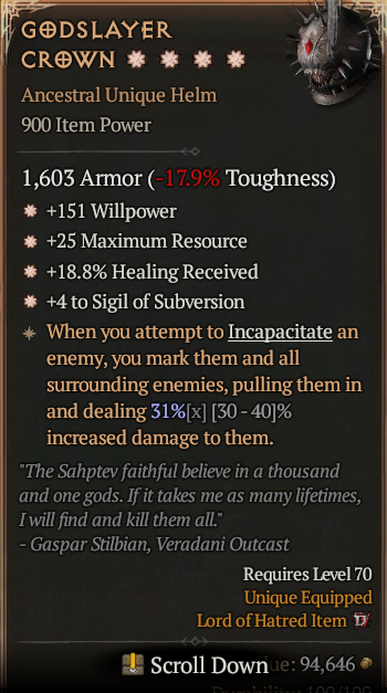 Godslayer Crown#863846