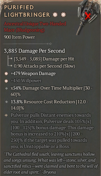 Purified Lightbringer#74563
