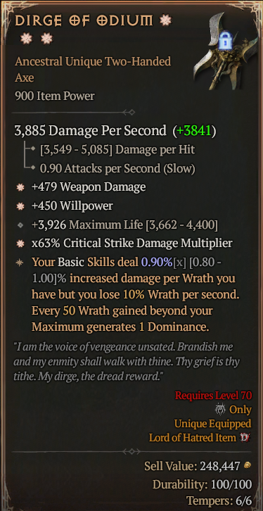 Dirge Of Odium#514861