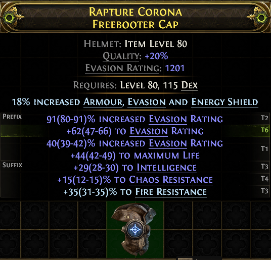 Rapture Corona Freebooter Cap#585628