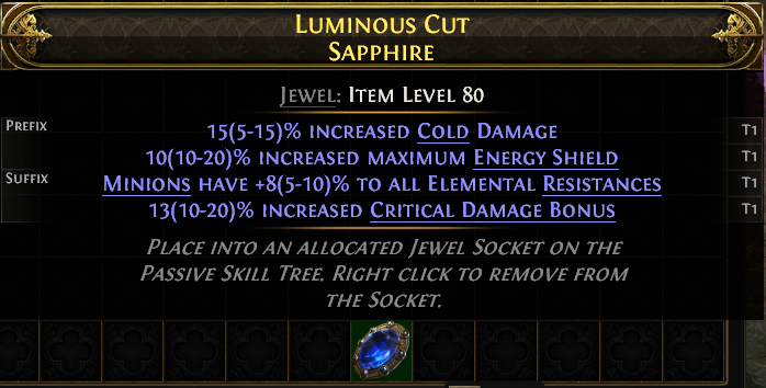 Luminous Cut Sapphire#768977