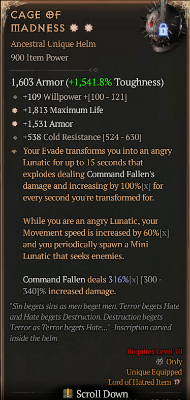 Cage Of Madness#87230