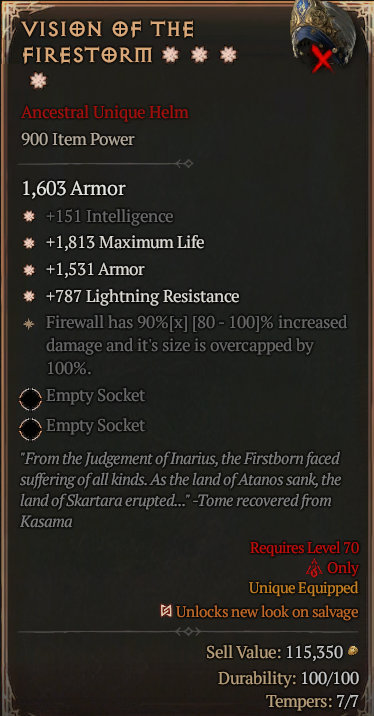 Vision Of The Firestorm#496470